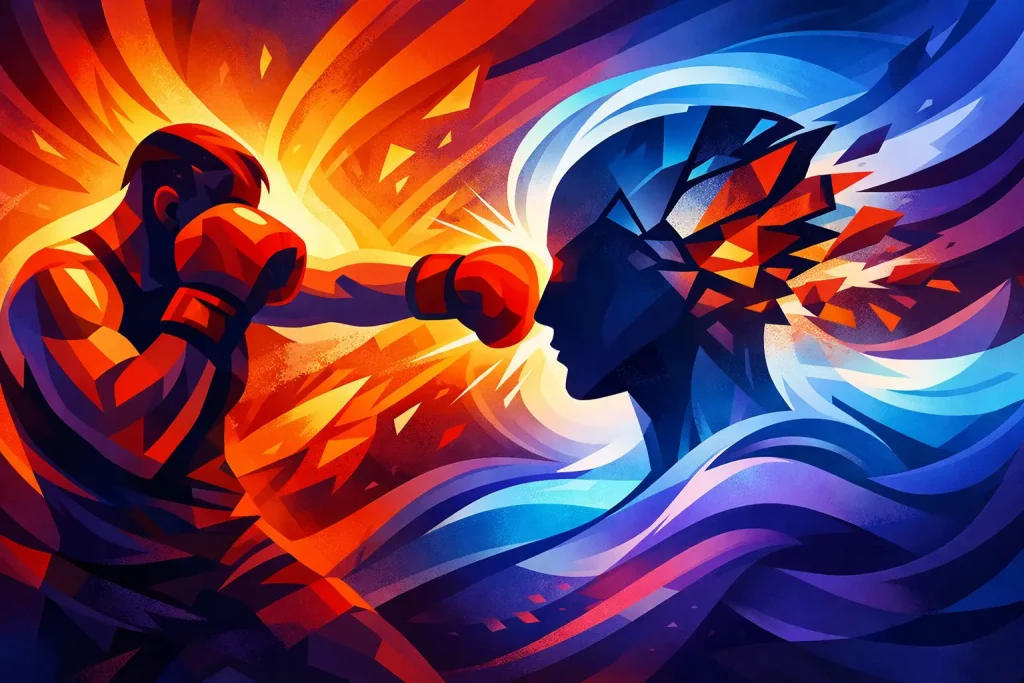 Beneficios del boxeo para el estrés real