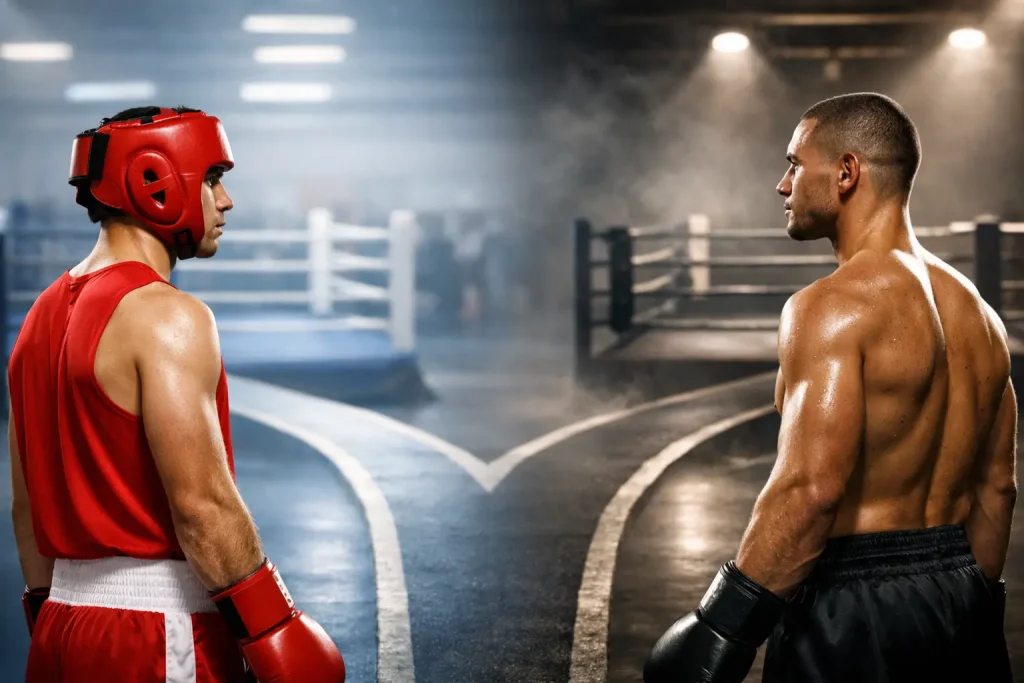Boxeo amateur versus profesional: elige tu ruta