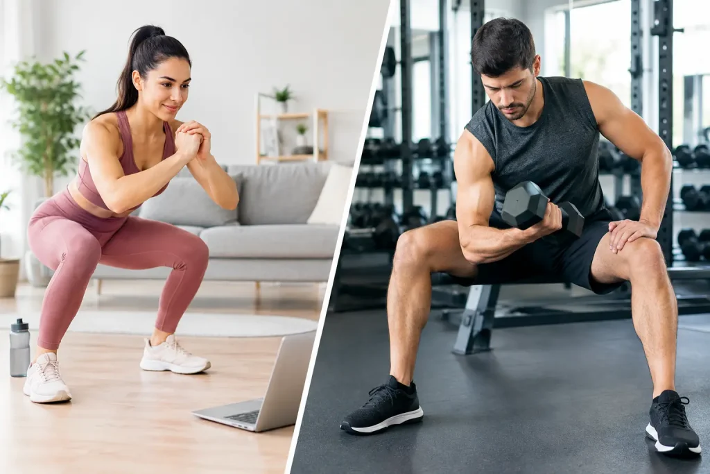 Clases a domicilio versus gimnasio ¿qué conviene?