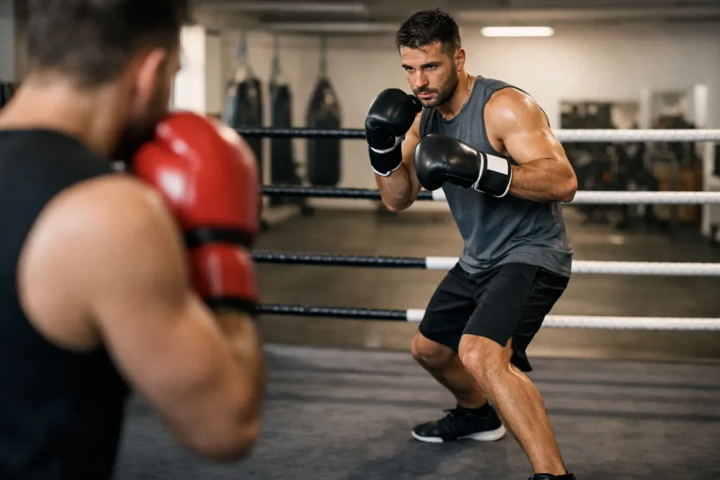Técnica de desplazamiento en boxeo para pelear mejor